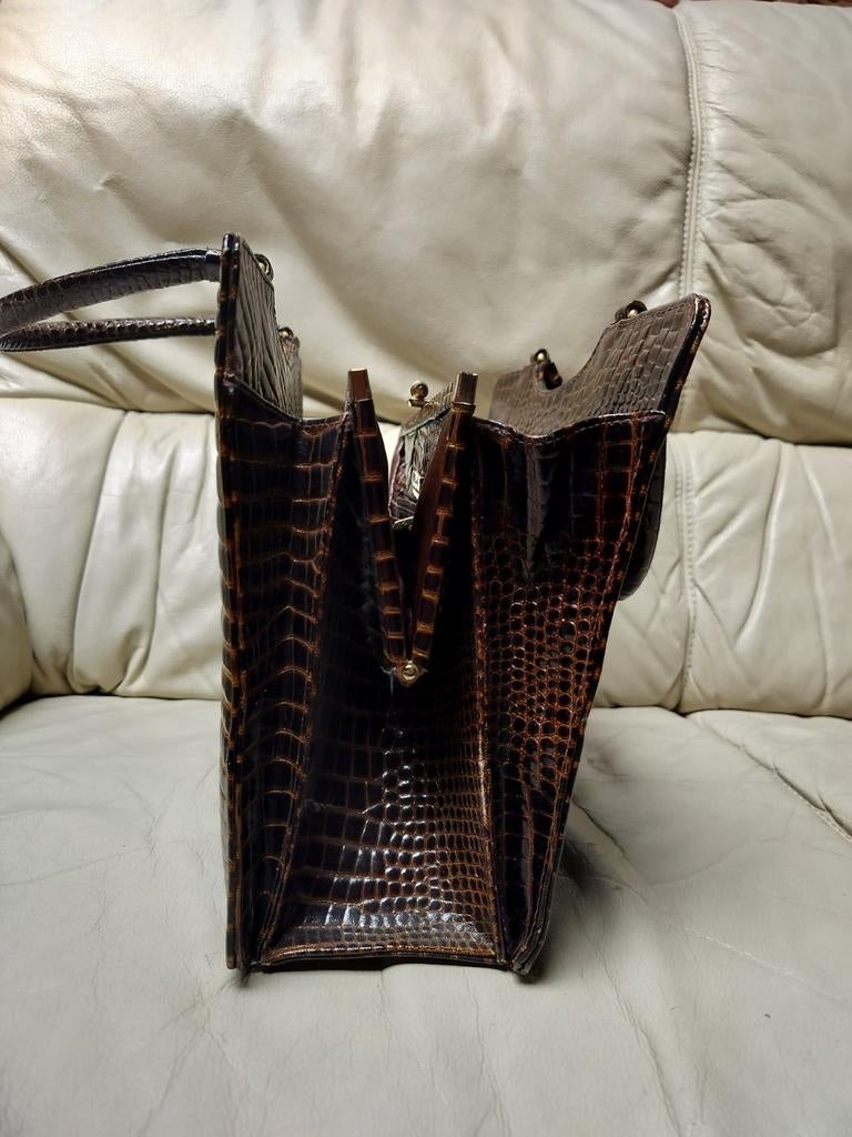 Lederen  handtas, 50euro, Ophalen