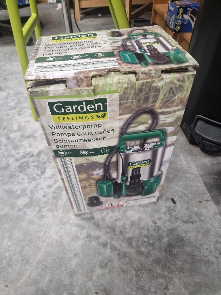 dompelpomp Garden NIEUW, Ophalen, Nieuw, Elektrisch, Dompelpomp