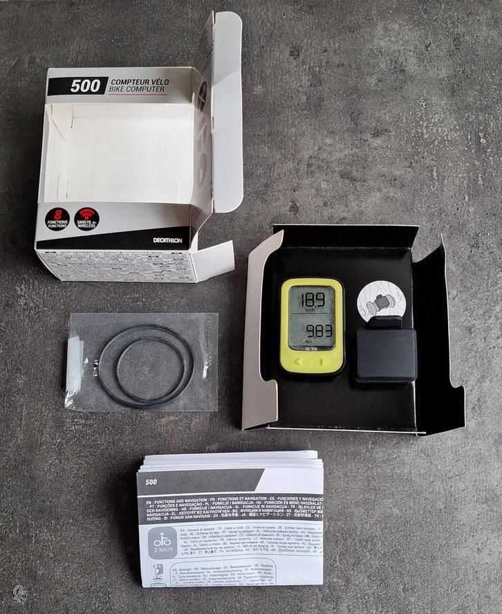 Compteur digital sans fil pour vélo - Décathlon, Fietsen en Brommers, Fietsaccessoires | Fietscomputers, Nieuw, Draadloos, Ophalen of Verzenden