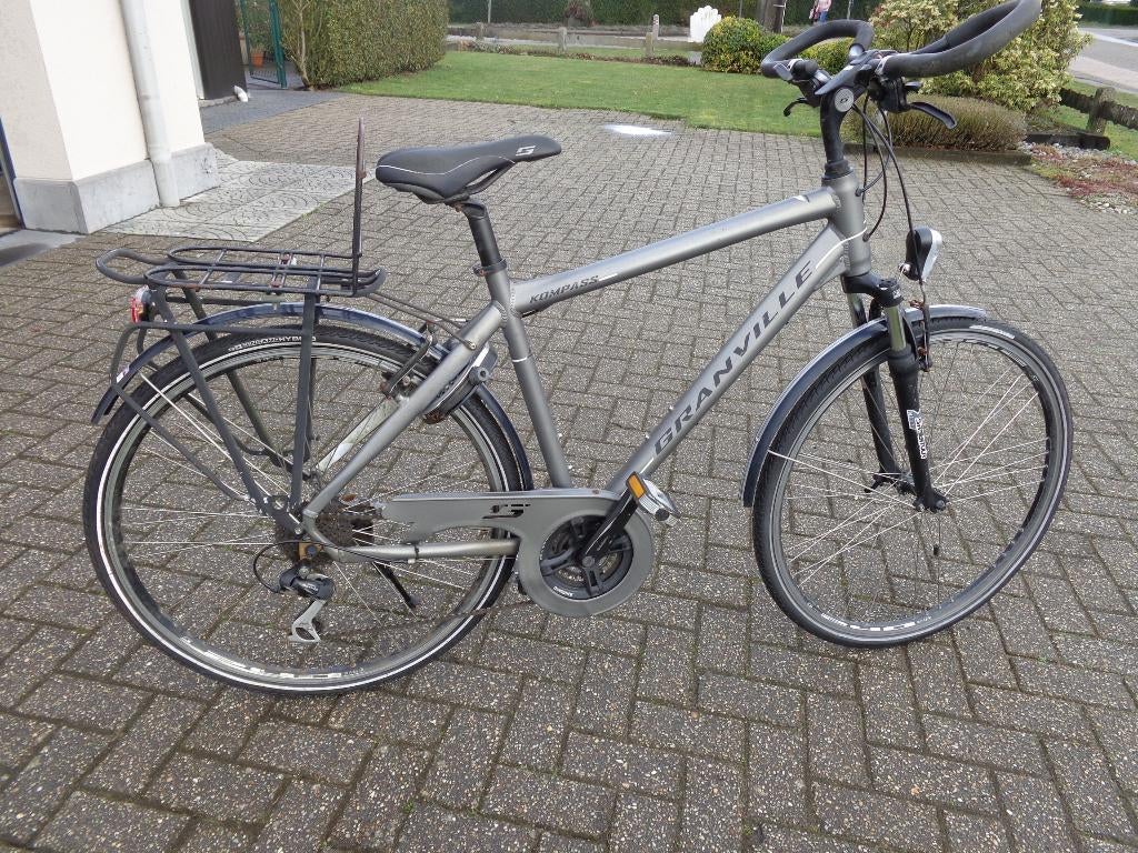 alu herenfiets GRANVILLE  maat 52, Fietsen en Brommers, Velgrem, Versnellingen, 49 tot 53 cm, Zo goed als nieuw