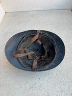 WW1 casque Français avec intérieur, trouver au grenier, Collections, Enlèvement ou Envoi