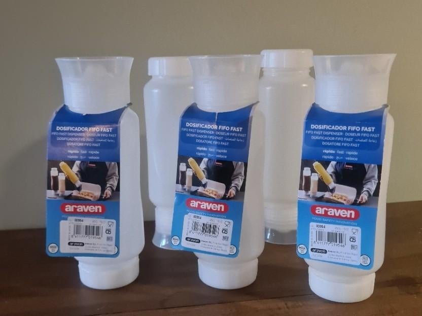 Saus-dispenser, ARAVEN *Nieuw*, Zakelijke goederen, Ophalen of Verzenden, Nieuw in verpakking, Bakkerij en Slagerij