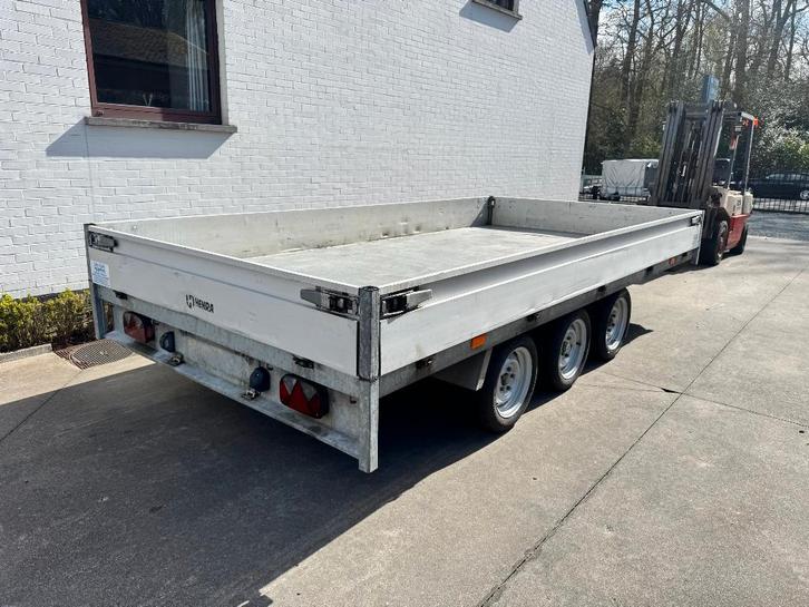 Plateau Henra 3500 kg, Autos : Divers, Remorques, Utilisé, Enlèvement