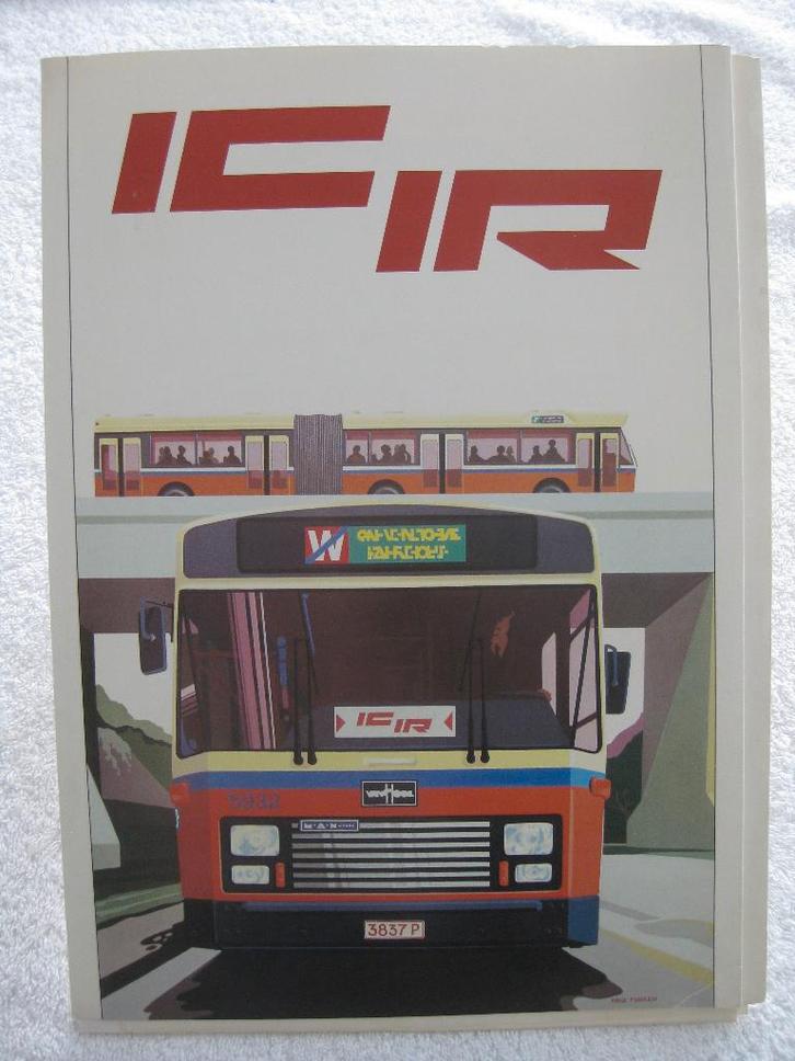 SNCB NMBS SNCV NMVB Namur – plan IC-IR – 1984 collector, Collections, Trains & Trams, Train, Enlèvement ou Envoi