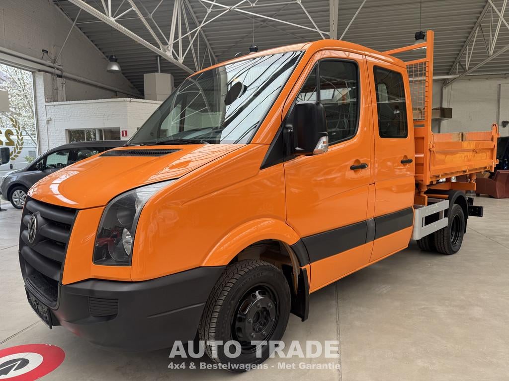 Volkswagen Crafter Kipper | Dubbele Cab | 1ste Eig. |Rijbewi, Auto's, Bestelwagens en Lichte vracht, 2500 cc, 4 deurs, Gebruikt