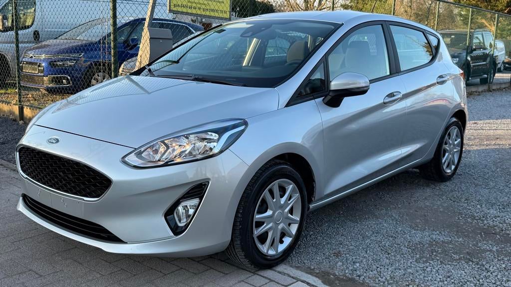 Ford Fiesta 1.1 benzine bj 2018 km 79000, Voorwielaandrijving, Gebruikt, USB, Leder