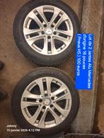 Lot de 2 Jantes Alu mercedes d'origine 16 pouces , Pneus HS