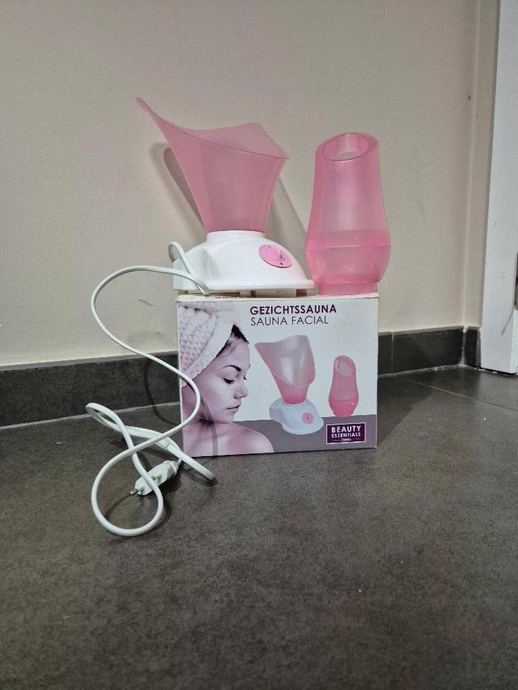 Gezichtssauna - Voor cosmetische gezichtsverzorging, Electroménager, Équipement de Soins personnels, Comme neuf, Autres types