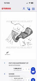 Ligne d’échappement mt 09 2026 neuve jamais utilisée, Enlèvement ou Envoi