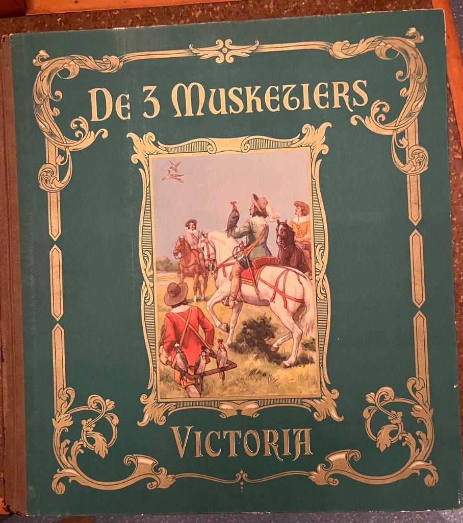 De Drie Musketiers - uitgegeven door Victoria, Ophalen