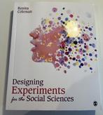 Design experiments for the social sciences, Livres, Livres d'étude & Cours, Enlèvement, Utilisé