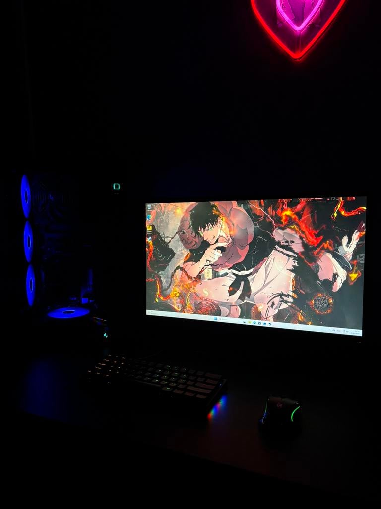 Gehele gaming set up, Ophalen