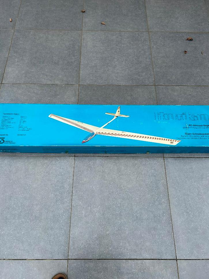 Simprop Hurricane 3m rc zweefvliegtuig 1982 nieuw vintage, Hobby & Loisirs créatifs, Modélisme | Radiocommandé & Téléguidé | Avions