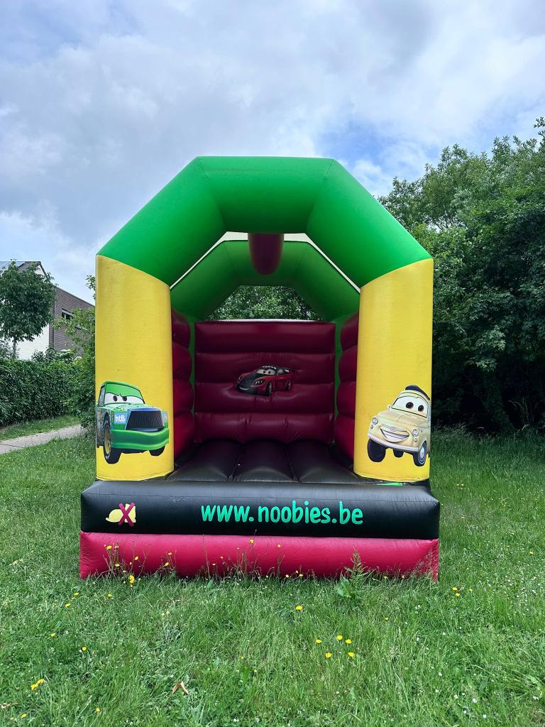 Springkasteel 'Cars', Ophalen, Gebruikt