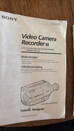 Video camera sony, Enlèvement, Sony