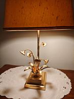 Hollywood Regency stijl flower lamp, Gebruikt, Ophalen of Verzenden, Hollywood Regency, Metaal