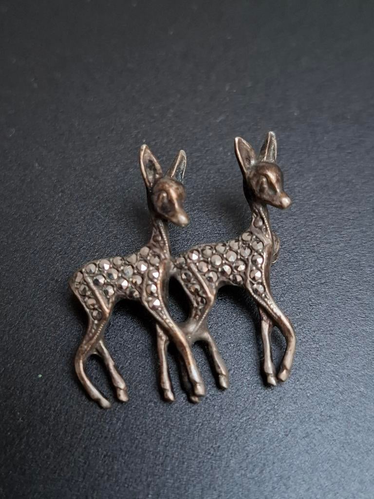 Broche année 60. Argent avec poinçon, Argent