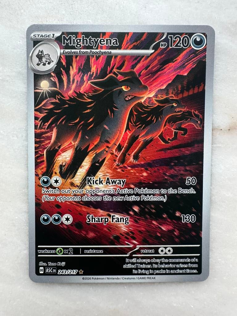 Mightyena 243/217, Ophalen of Verzenden, Nieuw