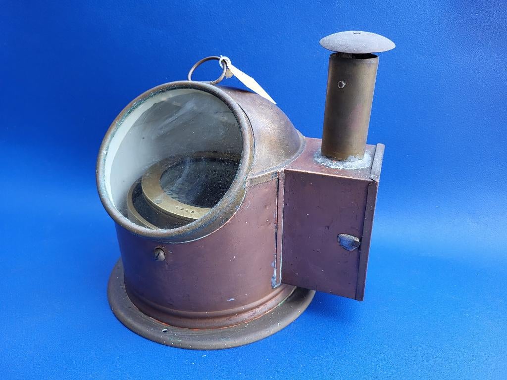 Antiek kompas W. Hartman 4242 sloepenkompas, Ophalen of Verzenden, Gebruikt, Gebruiksvoorwerp