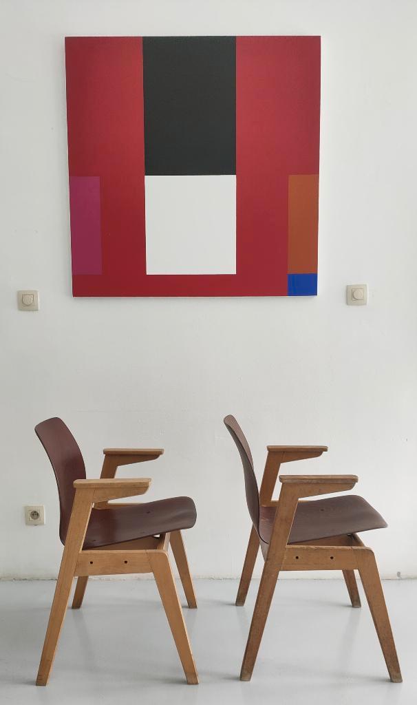 PAGHOLZ (Modèle rare) / SET 2 Chaises (70 euros/Pièce), Maison & Meubles, Chaises, Enlèvement