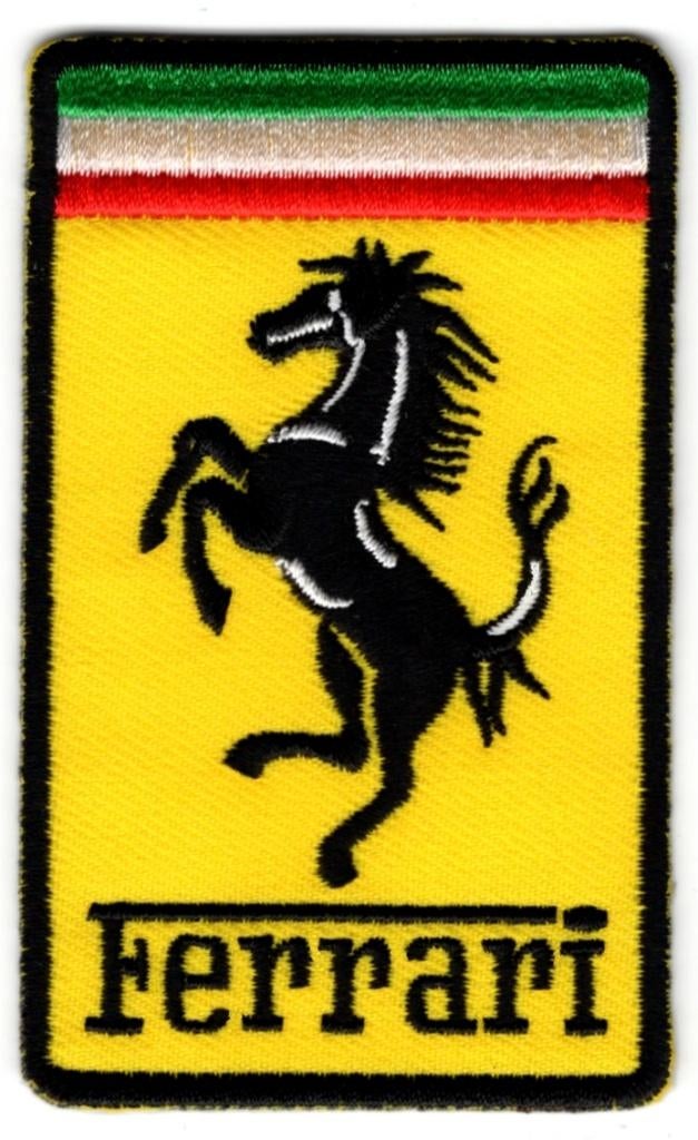 Ferrari stoffen opstrijk patch embleem #2, Envoi, Neuf, Voitures
