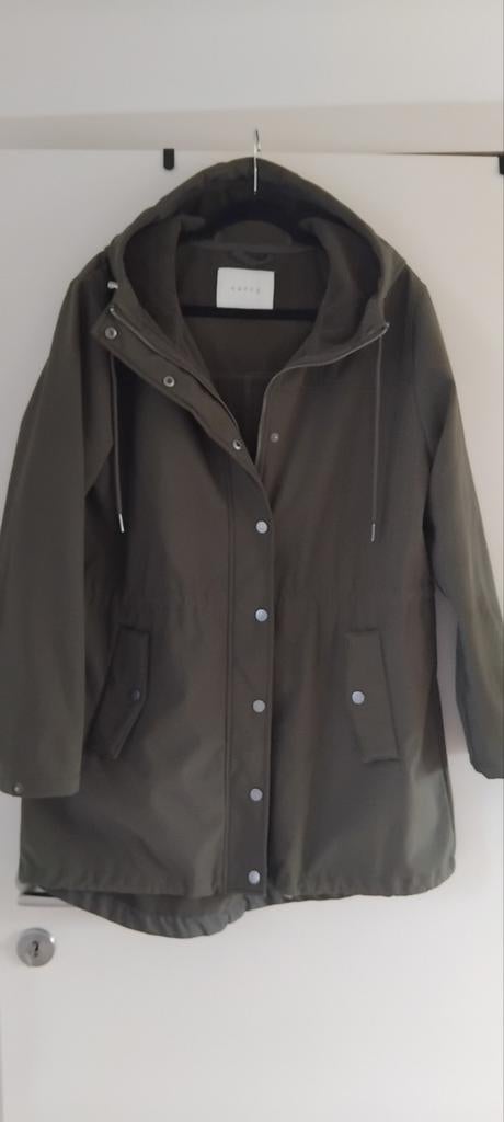 Kaki dames regenmantel van Kaffe, Kleding | Dames, Jassen | Winter, Ophalen, Maat 38/40 (M)