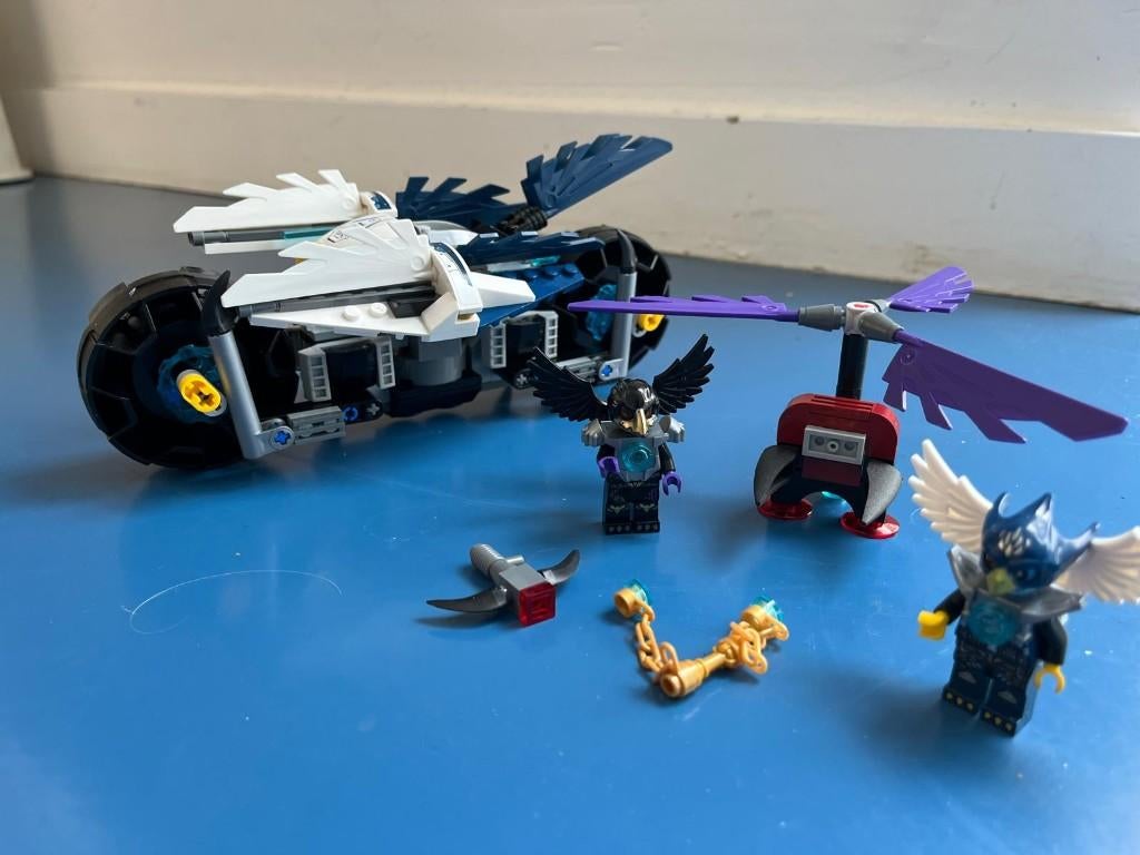 LEGO Chima 70007 - Eglors tweelingmotor (Eglor's Twin Bike), Gebruikt, Overige thema's, Lego, Ophalen of Verzenden