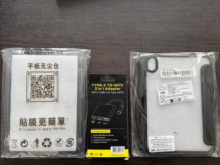 Ipad mini 7 Starlight Wifi+5G nieuw met extra’s, Computers en Software, Apple iPads, 9 inch, Wit, Nieuw, Ophalen of Verzenden