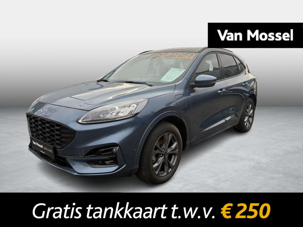 Ford Kuga PHEV ST-Line X|Driver Assist|Winterpack|B&O Sound, Auto's, Ford, Gebruikt, Euro 6, 4 cilinders, Blauw