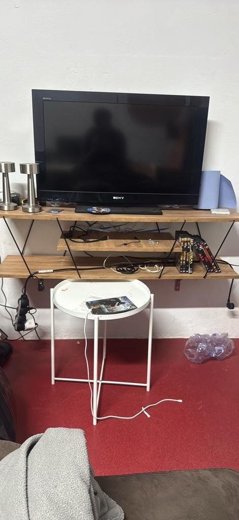 Modern TV Meubel – Stijlvol & Praktisch – Topdeal!, Huis en Inrichting, Kasten |Televisiemeubels, Zo goed als nieuw, Metaal, Ophalen