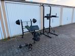 Homegym - Benchpress + Power Tower met 70kg gewicht, Enlèvement, Comme neuf