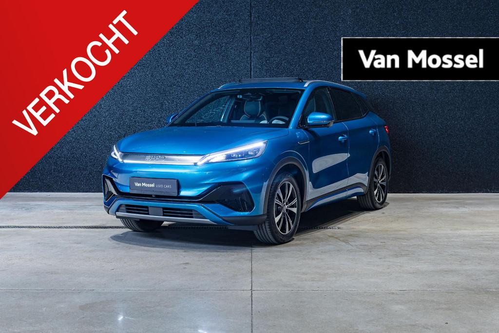 BYD ATTO 3 60 kwh COMFORT, Auto's, BYD, 4 deurs, Stof, Gebruikt, Zwart