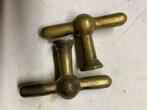 Antieke deurklink, Ophalen, Gebruikt, Koper of Messing, Klink of Kruk