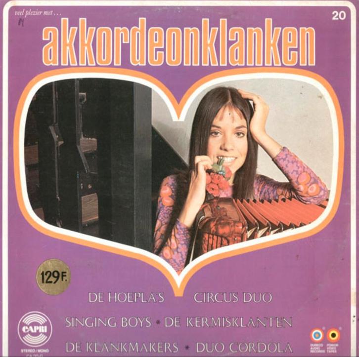 Gezocht: Akkordeonklanken 20 vinyl LP | Capri | accordeon, Cd's en Dvd's, Vinyl Singles, Zo goed als nieuw, Ophalen of Verzenden