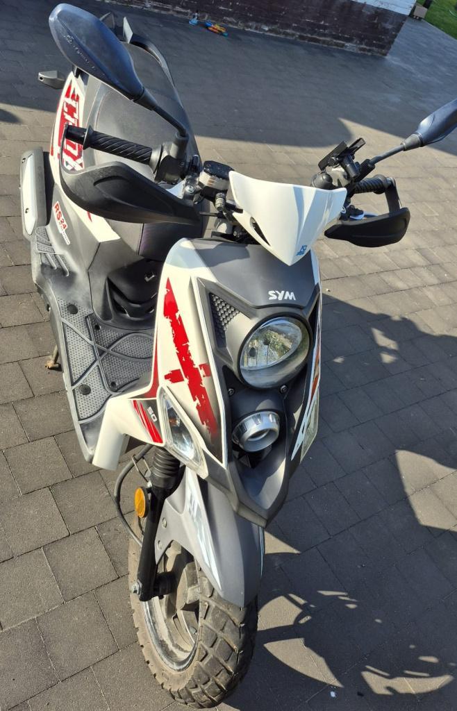 SYM Crox A klasse, Fietsen en Brommers, Scooters | SYM, Gebruikt, Overige modellen, Klasse A (25 km/u), Benzine, Ophalen