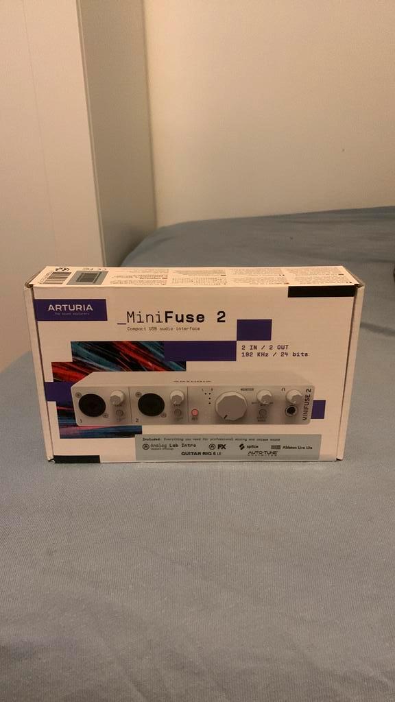 Arturia MiniFuse 2, Audio, Tv en Foto, Overige Audio, Tv en Foto, Ophalen