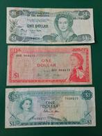 3x 1 dollar Bahamas en Caribbean set, Postzegels en Munten, Bankbiljetten | Amerika, Ophalen of Verzenden, Noord-Amerika, Setje