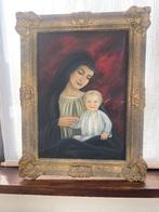 Schilderij Maria en kind, Enlèvement