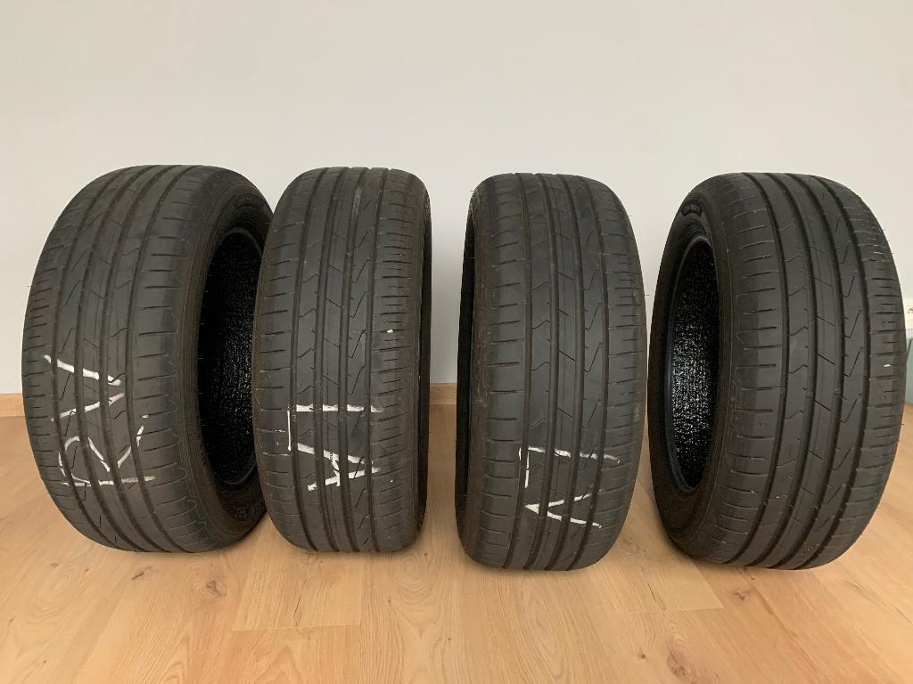 4 pneus d'été, 215/55R17 94V, 8000 km, production mars 2025, Enlèvement, Utilisé, Pneus été, Pneu(s)