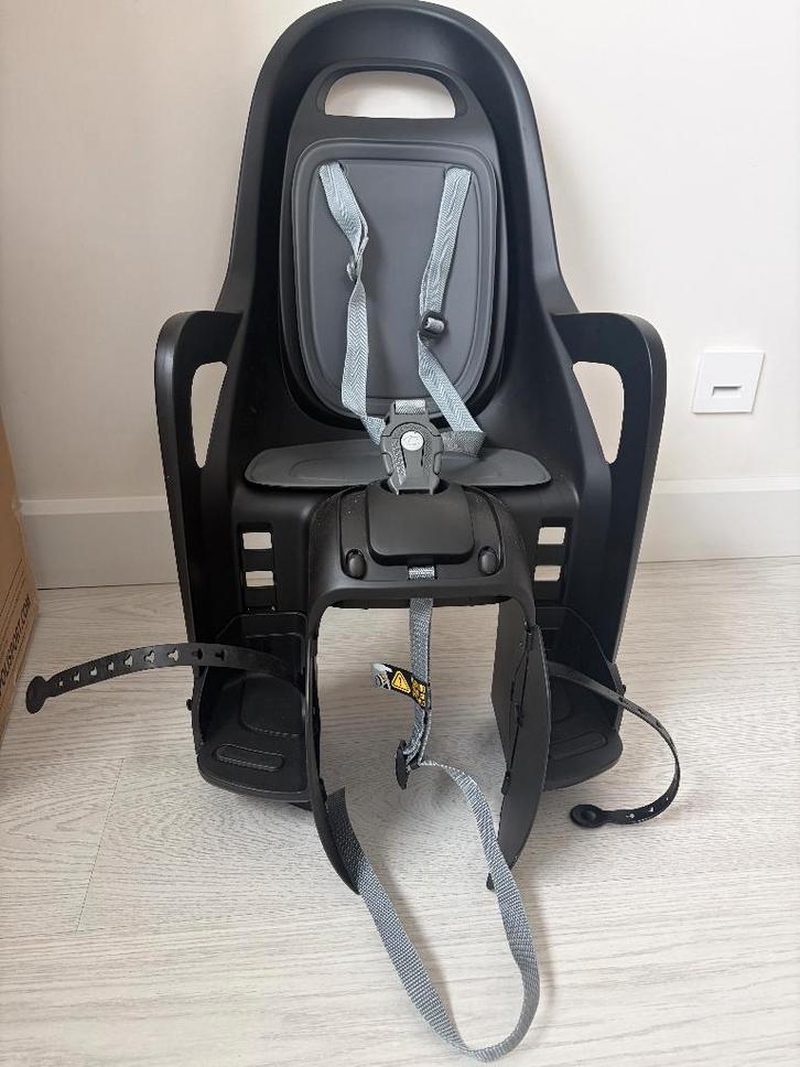 Kinderzitje achter Polisport, Fietsen en Brommers, Fietsaccessoires | Fietsstoeltjes, Nieuw, Achterzitje, 9 t/m 18 kg, Voetsteuntjes