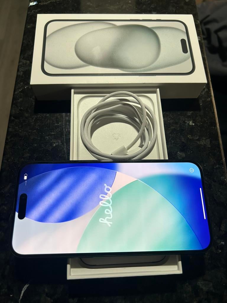 Iphone 15 Plus, Black, 256GB, Batterij 86%, TopStaat!!, Telecommunicatie, Mobiele telefoons | Apple iPhone, 86 %, Zwart, Zo goed als nieuw