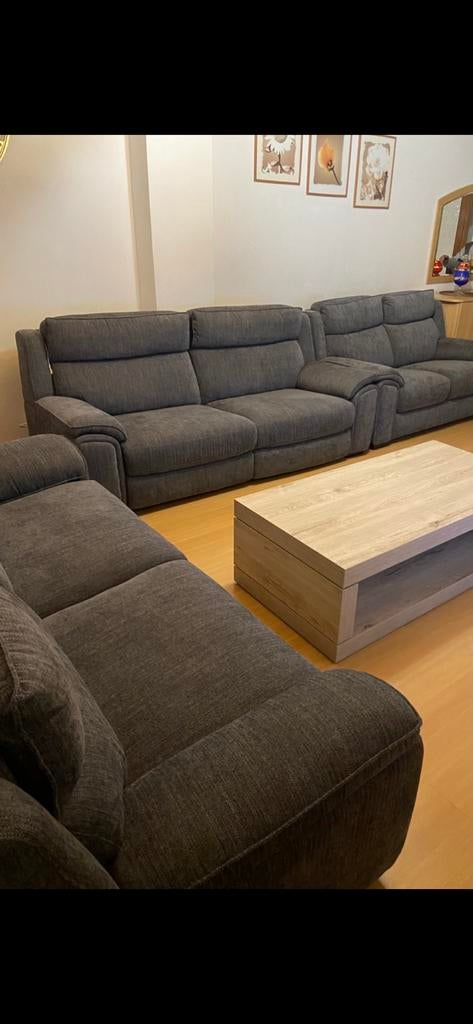 TE KOOP  compleet salon zetels banken, Ophalen