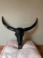 Grote echte waterbuffel schedel tribal boho wanddecoratie, Ophalen, Nieuw