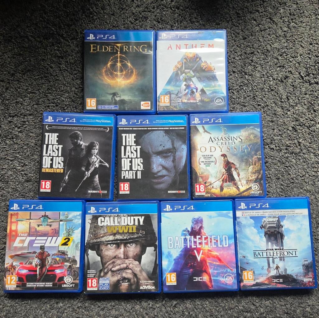 Playstation 4 game bundel! (samen kopen), Consoles de jeu & Jeux vidéo, Jeux | Sony PlayStation 4, Enlèvement