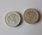 Verzamelobject 2 x Britse pond Oak tree and diadem, Postzegels en Munten, Ophalen of Verzenden, Overige landen, Setje