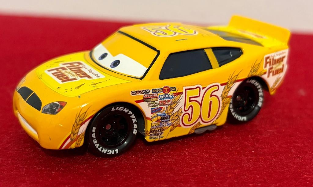 DISNEY CARS Brush Curber 56 DieCast 1:55, Enlèvement ou Envoi, Comme neuf, Voiture