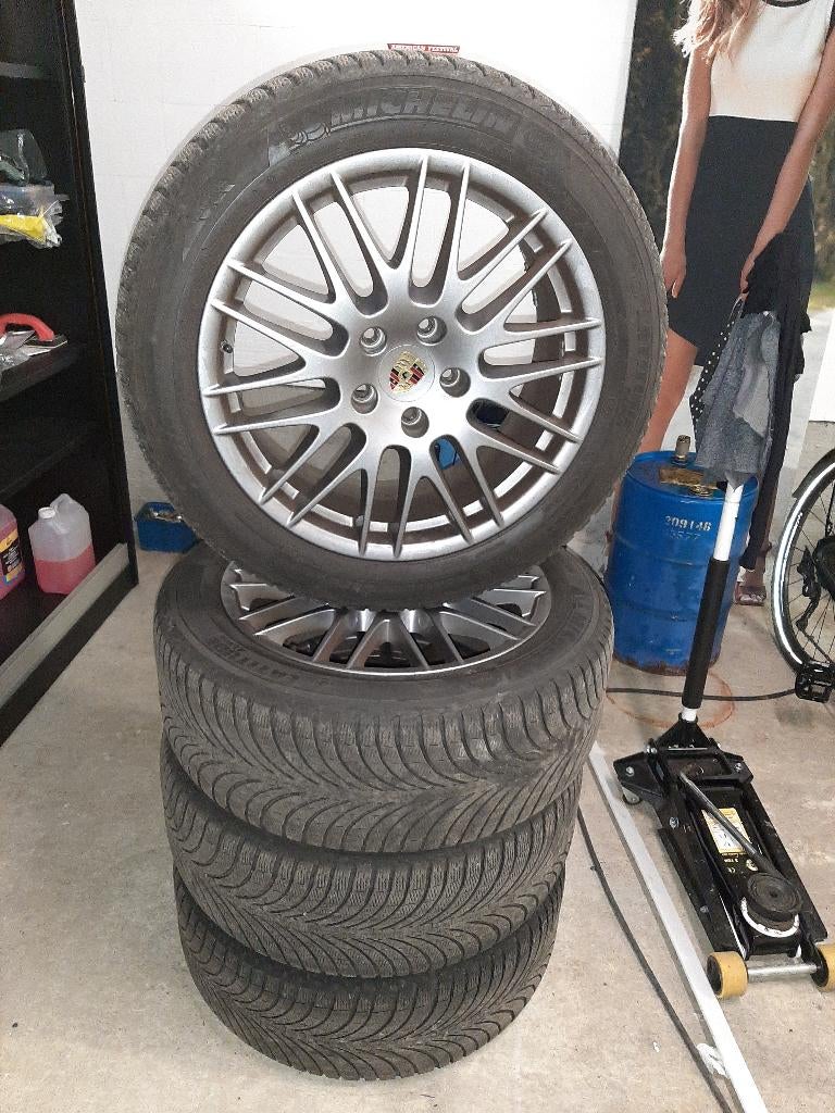 PORSCHE CAYENNE 20 inch OEM BBS-velgenset, Auto-onderdelen, Banden en Velgen, Ophalen, Gebruikt, 275 mm, Winterbanden