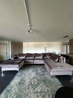 Canapé d’angle couleur taupe, Huis en Inrichting, Ophalen, Zo goed als nieuw, Stof