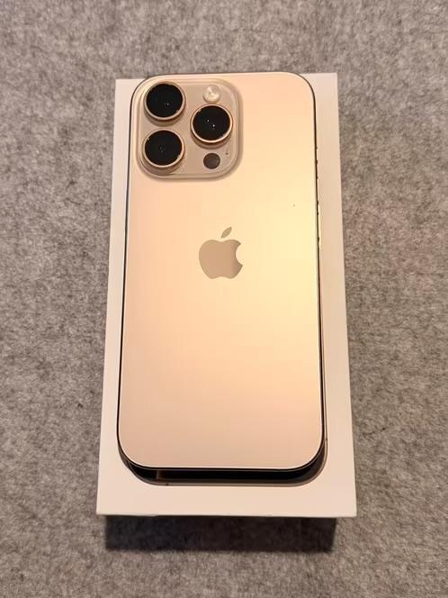 iPhone 16 pro, Télécoms, Téléphonie mobile | Apple iPhone, Comme neuf, Sans abonnement, Sans simlock, iPhone 16 Pro, Or, Enlèvement