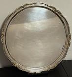 Wiskemann ronde vergulde zilveren schaal, Antiek en Kunst, Ophalen of Verzenden, Zilver